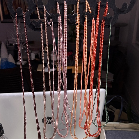 Colorful Beaded Necklaces Set - Picture 1 of 1